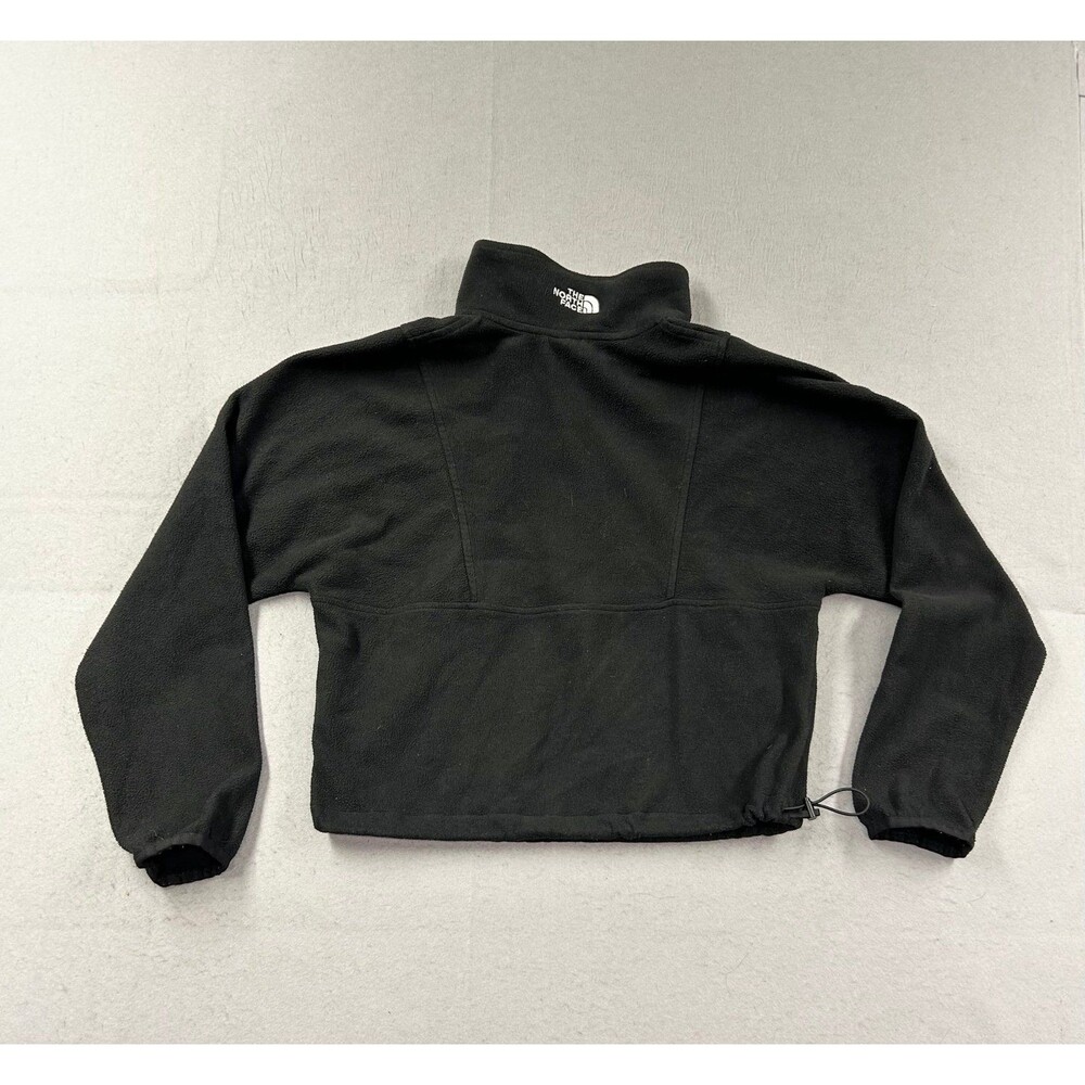 The North Face Black Fleece 1/4 Zip Pullover Jacket Women's - Picture 4 of 9